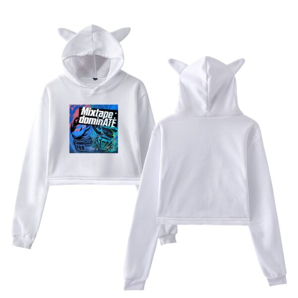 Stray Kids Dominate World Tour Cropped Hoodie #2 - Image 3