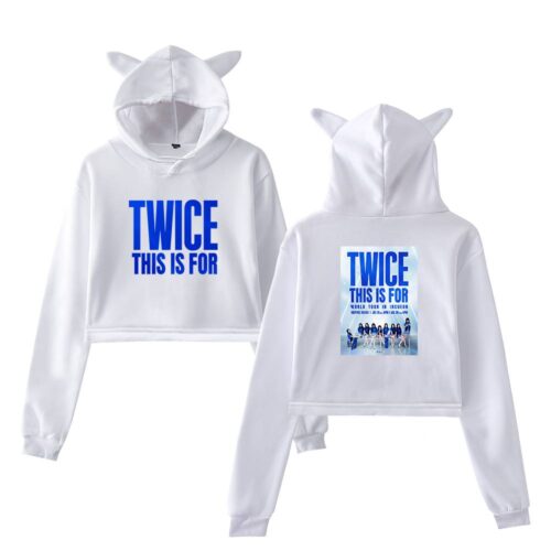 Twice This Is For Cropped Hoodie #1