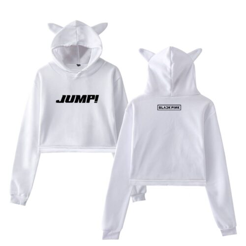 Blackpink Jump Cropped Hoodie #4