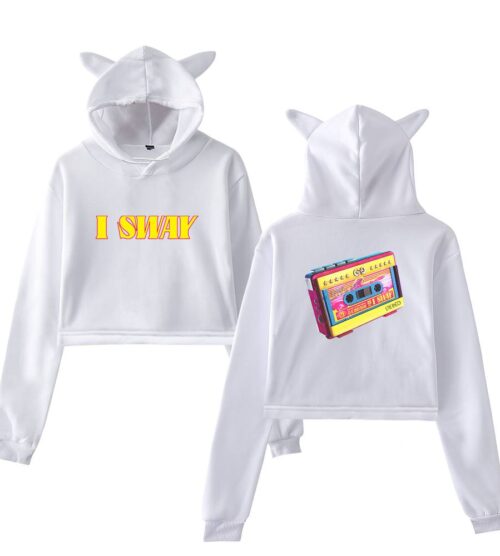 Gidle I Sway Cropped Hoodie #1
