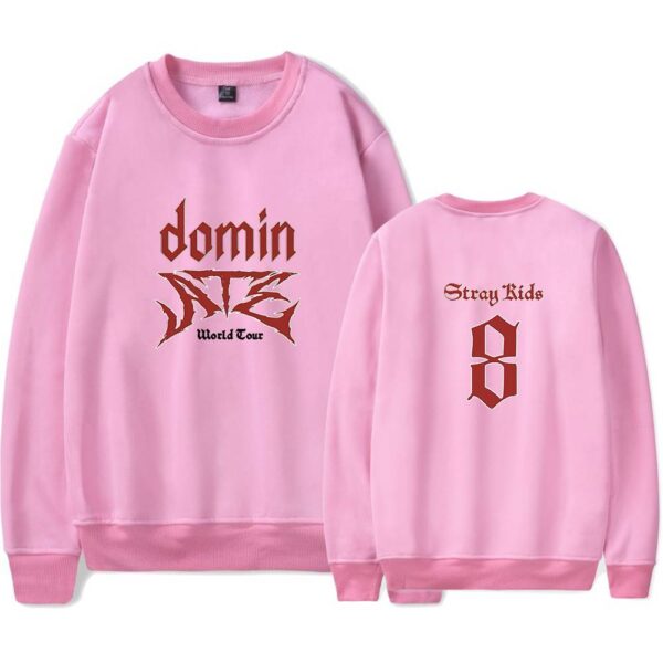 Stray Kids Dominate World Tour Sweatshirt #1 - Image 5