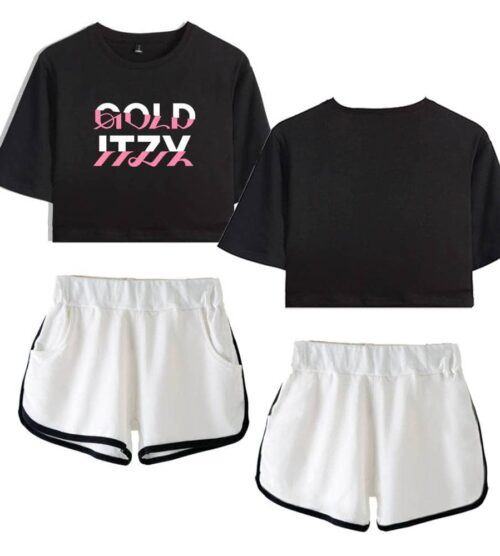 Itzy Gold Tracksuit #1