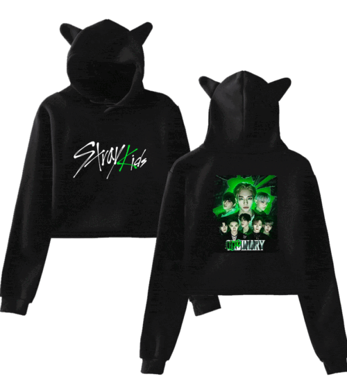 Stray Kids Cropped Hoodie #10 + Socks