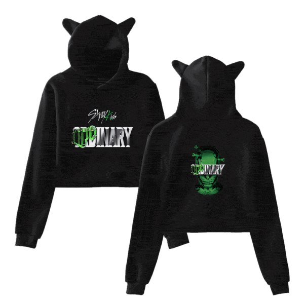 Stray Kids Cropped Hoodie #12 - Image 2