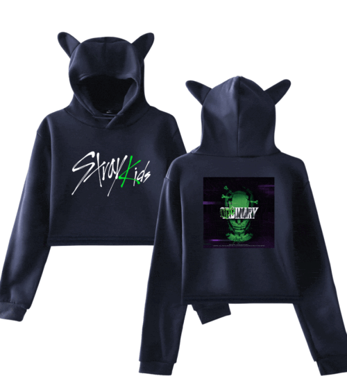Stray Kids Cropped Hoodie #13
