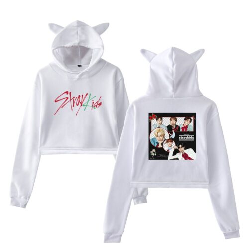 Stray Kids Cropped Hoodie #55