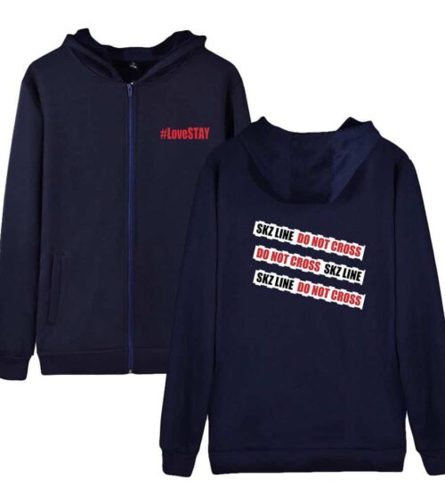 Stray Kids Zipper Hoodie #5