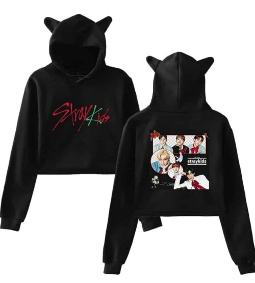 Stray Kids Cropped Hoodie #55