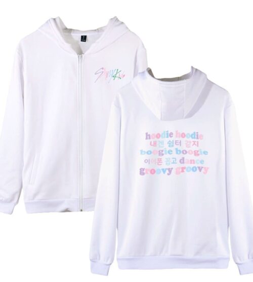 Stray Kids Zipper Hoodie #4
