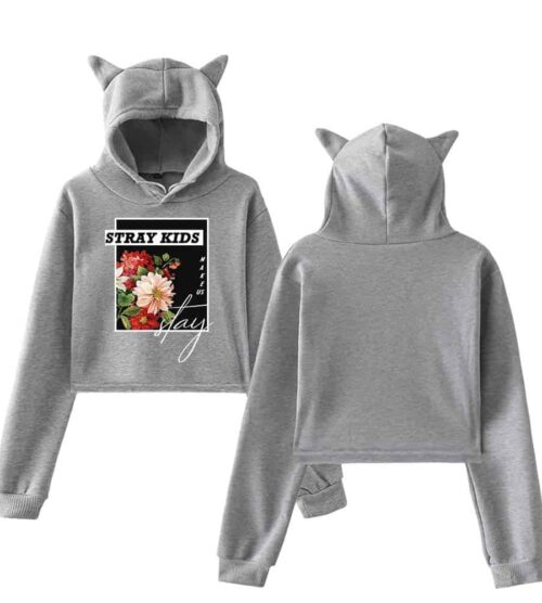 Stray Kids Cropped Hoodie #6