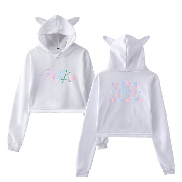 Stray Kids Cropped Hoodie #7 + Socks - Image 5