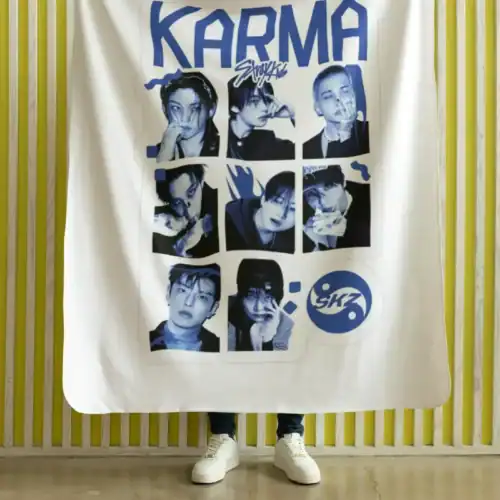 Stray Kids Karma Blanket #1