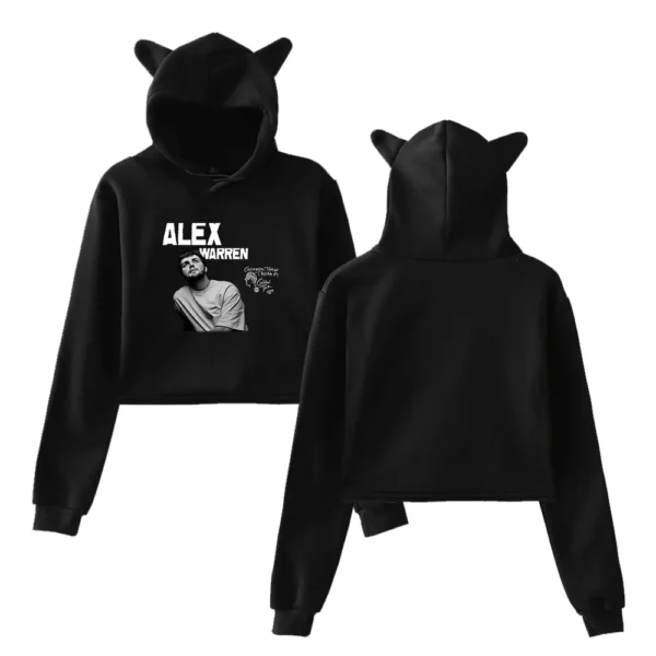 Alex Warren Cheaper Than Therapy Cropped Hoodie #4 - Image 4
