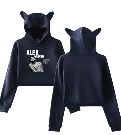 Alex Warren Cheaper Than Therapy Cropped Hoodie #4