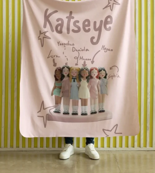 Katseye Blanket #3