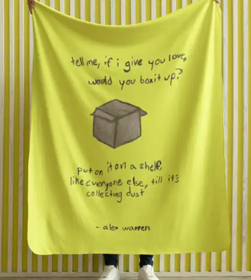 Alex Warren Blanket #4