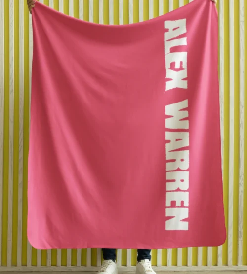 Alex Warren Blanket #5