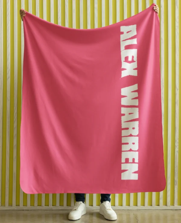 Alex Warren Blanket #5