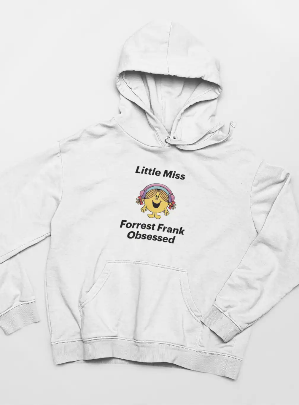 Little Miss Forrest Frank Obsessed hoodie, fun graphic sweatshirt, casual comfortable kpop merch.