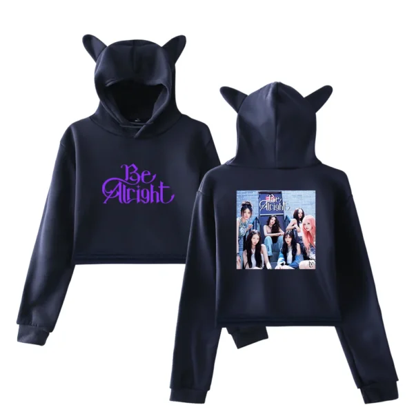 IVE Cropped Hoodie #1 - Image 5