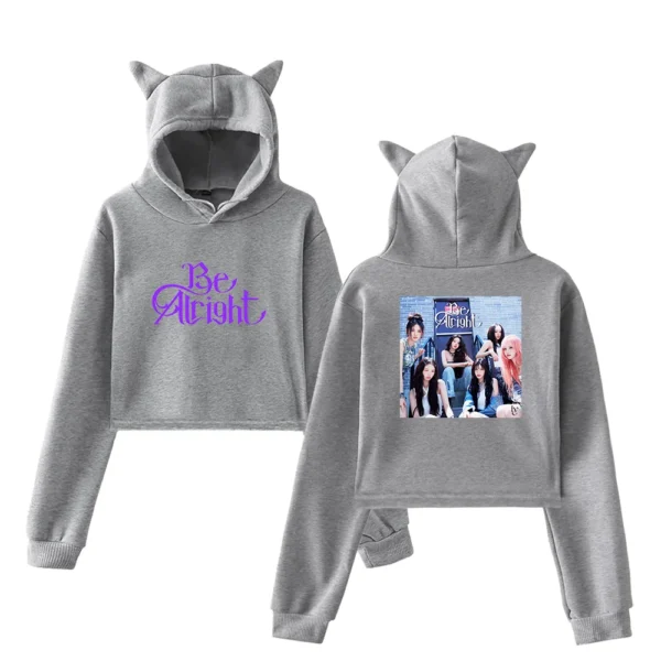 IVE Cropped Hoodie #1 - Image 4