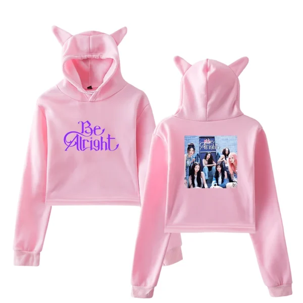 IVE Cropped Hoodie #1 - Image 3