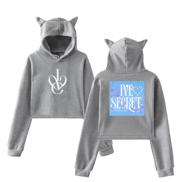 IVE Cropped Hoodie #2 - Image 2