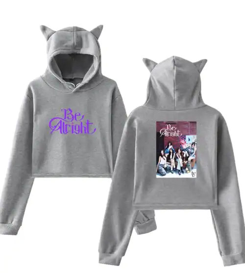 IVE Cropped Hoodie #4
