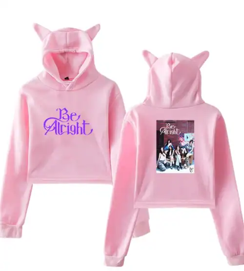 IVE Cropped Hoodie #4