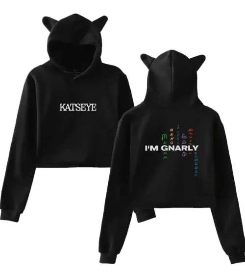 Katseye I’m Gnarly Cropped Hoodie #1