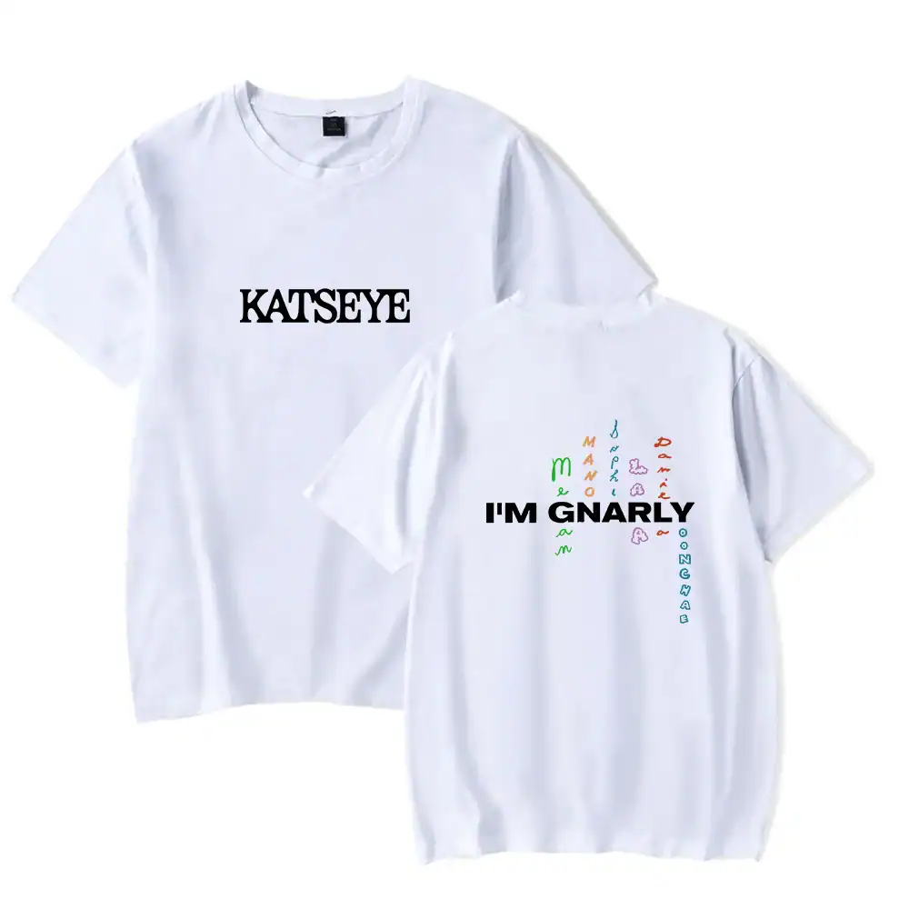 Vintage K-pop band t-shirts with colorful graphics for fans.