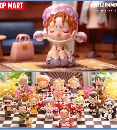 POP MART SkullPanda Action Cut Series Mystery Box