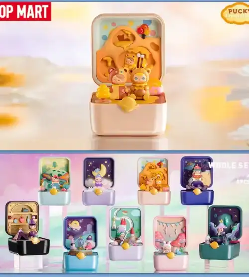 Pop Mart Pucky Strange Stars Series Scene Set Blind Box
