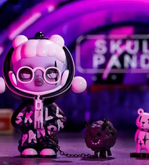 POP MART Skullpanda Panda Craze Series Blind Box Toys