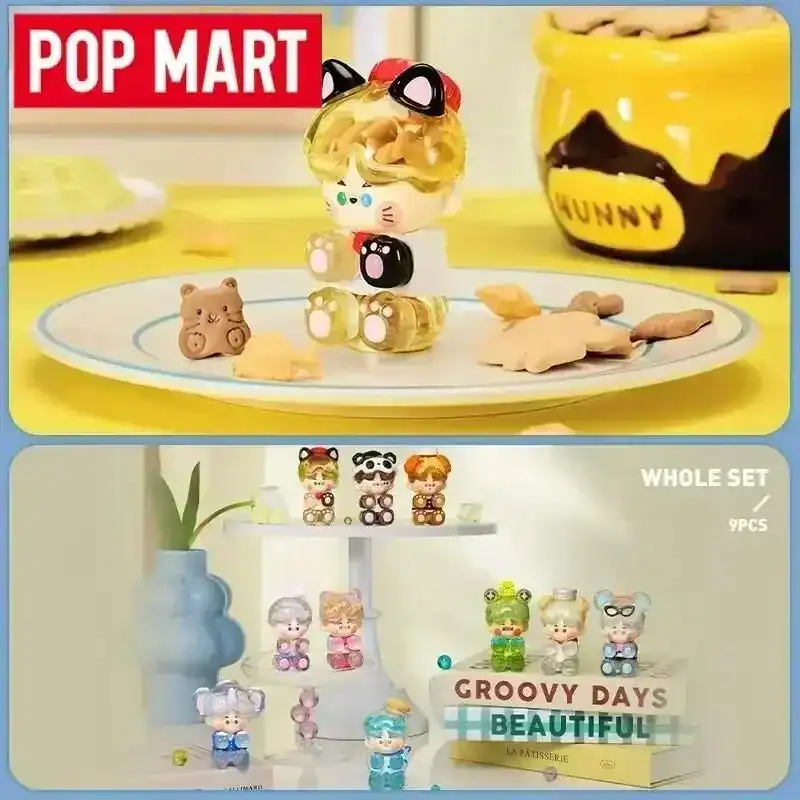 Cute animal figurines for pop mart, perfect for kpop merch collections.