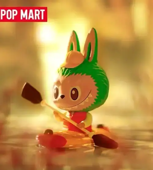 Pop Mart Labubu Elf Wilderness Travel Series Camping