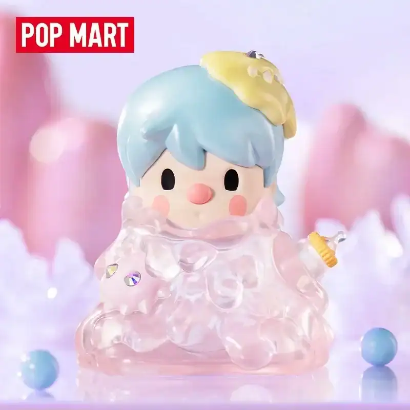 Pop mart kpop merch collectible figure cute character art adorable design pastel colors limited edition.