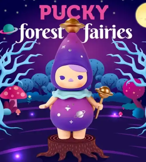 POP MART Pucky Forest Elf Series Blind Box Toy
