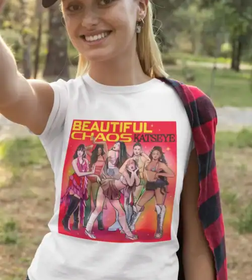 Katseye Beautiful Chaos T-Shirt #4