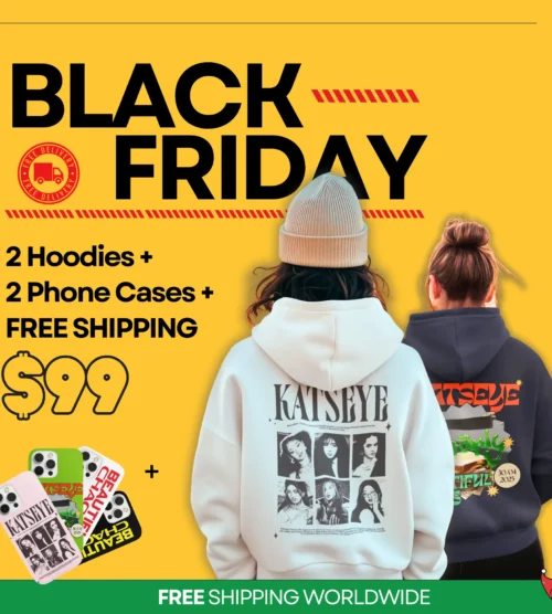 Katseye Black Friday: 2 Hoodies + 4 Cases + Free Shipping