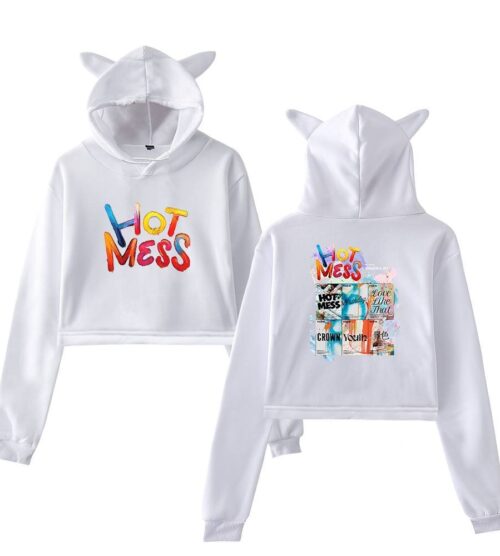 Evnne Cropped Hoodie #1