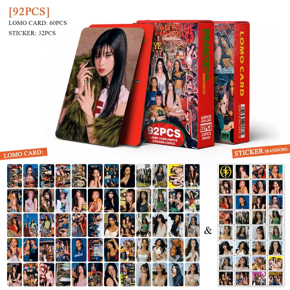 Lomo cards + Stickers set of 92pcs - Image 3