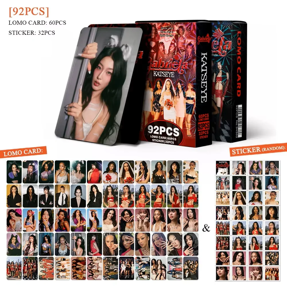 Lomo cards + Stickers set of 92pcs - Image 2