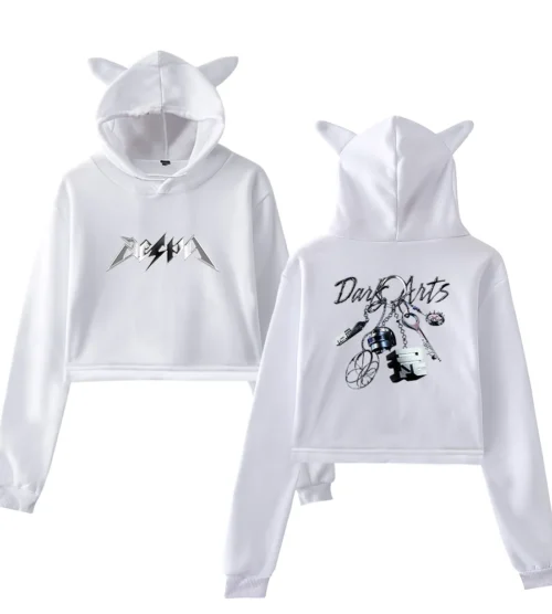 Aespa Cropped Hoodie #1