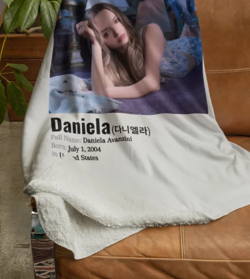 Katseye Daniela Blanket #1