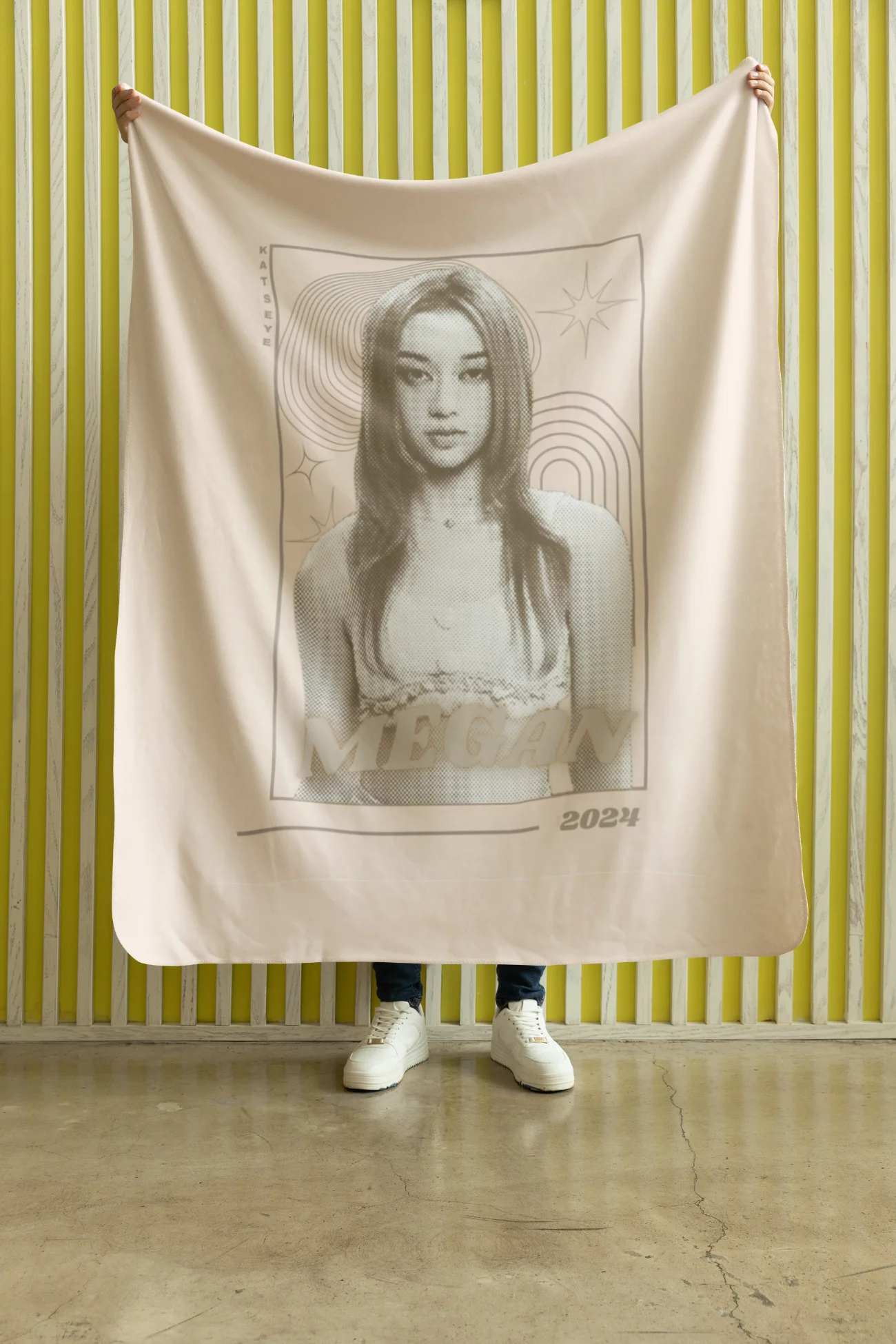 Katseye Megan Blanket #1