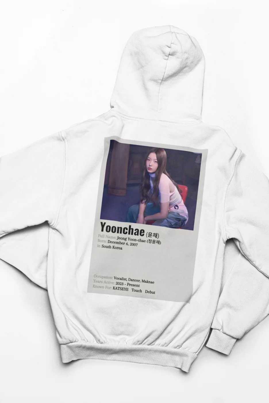 Katseye Yoonchae Hoodie #4 - Image 2