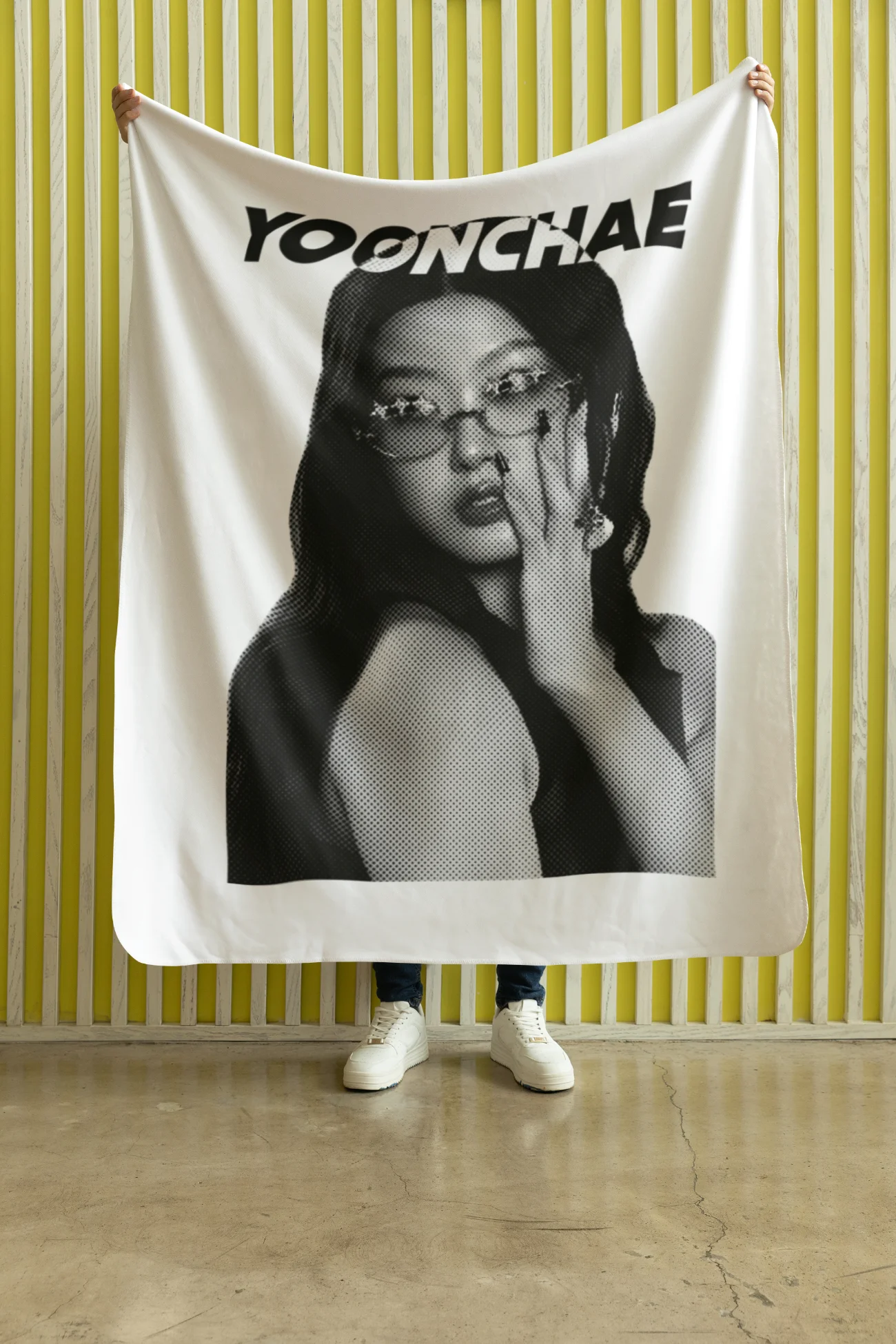 Katseye Yoonchae Blanket #2 - Image 2