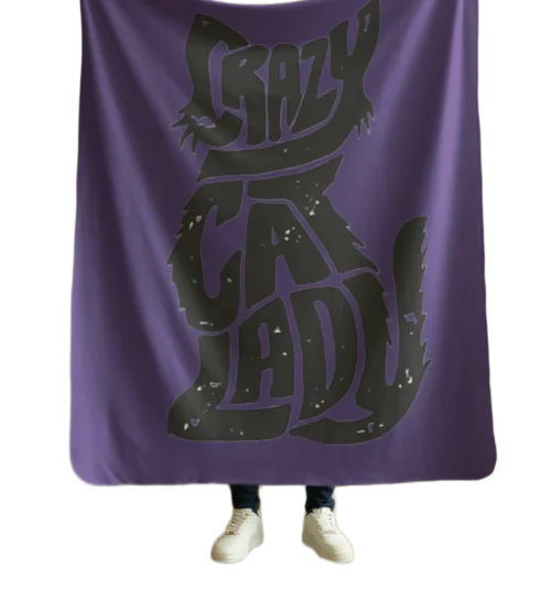 Crazy Cat Lady Blanket #44