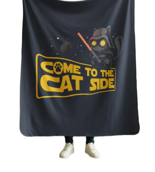 Come to the Cat Side Blanket #50